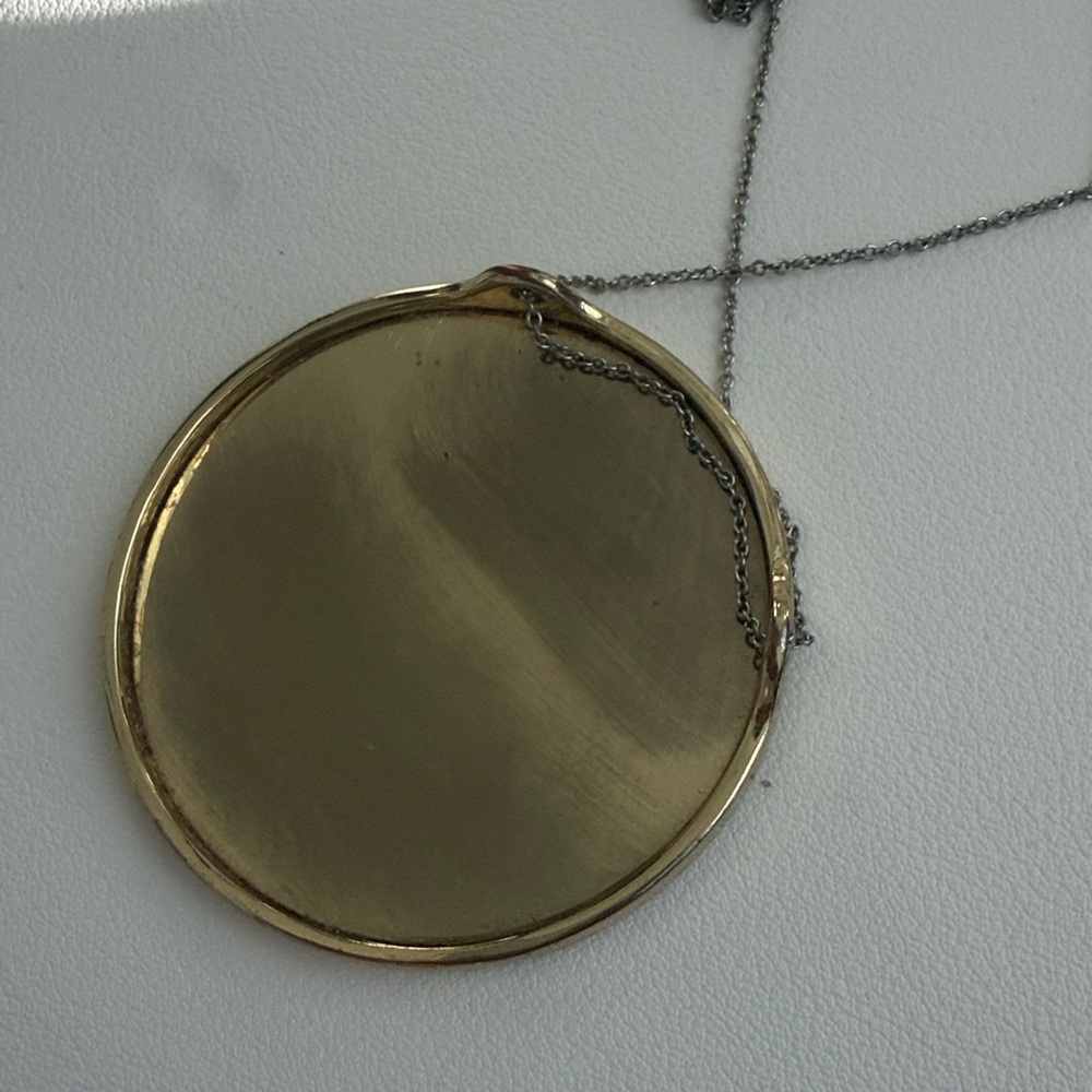 House of Harlow Gold and Abalone Pendant Necklace - Picture 2 of 2